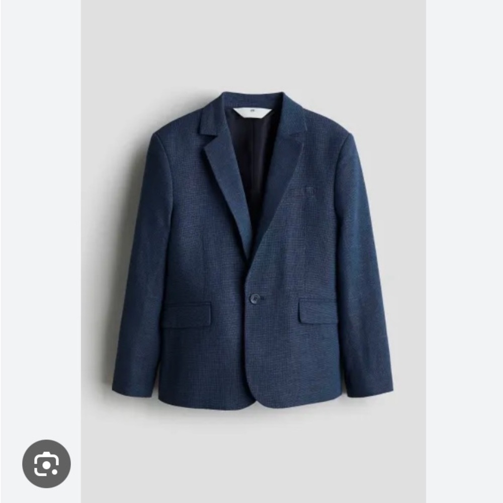 H&M boys blazer, blue, size 12